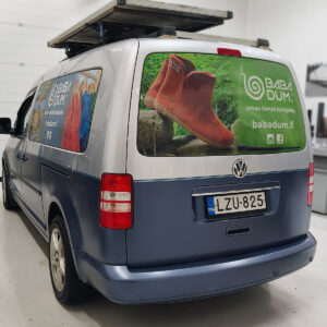 Yritysilme - Mitä se on? Babadum, mainosauto