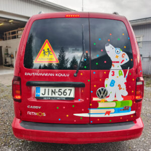 Autoteippaus koulukyyti